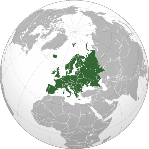 continente de europa